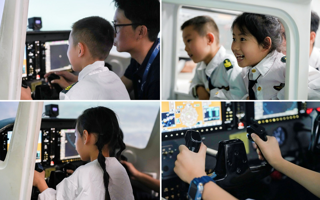 小小机长，逐梦蓝天——龙昊通航暑期航空研学夏令营圆满收官